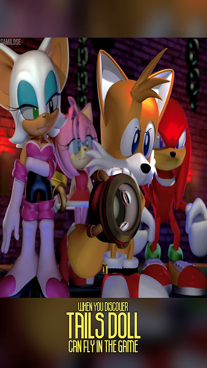 [SFM/SONIC.EXE] When you discover TailsDoll can fly #sonicexethedisaster #sonicthehedgehog
