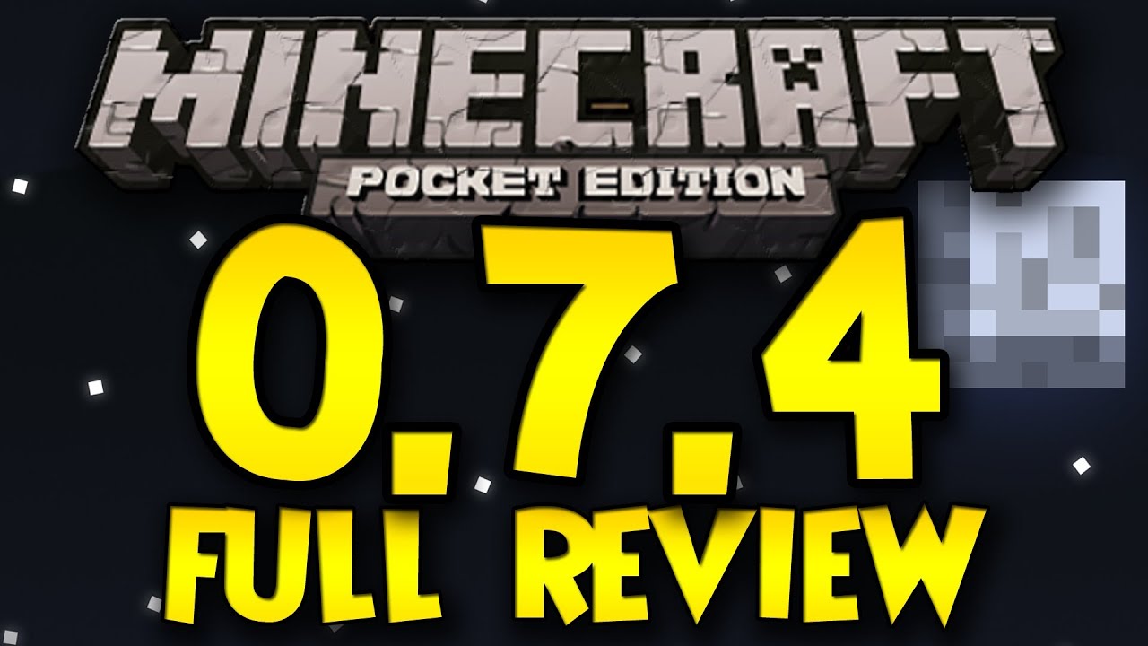 Minecraft Pocket Edition 0.7.4 Full Update Review - ALL Features ...
