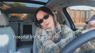this week felt like a lot (real life Artist vlog)