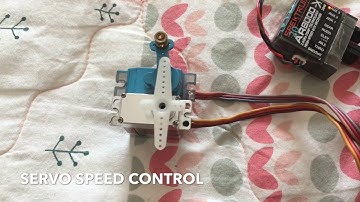 Servo Speed Control Setting on DX9
