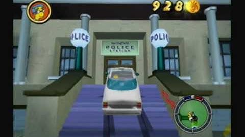 The Simpsons: Hit and Run Playthrough Part 14 - L.2 - collecting