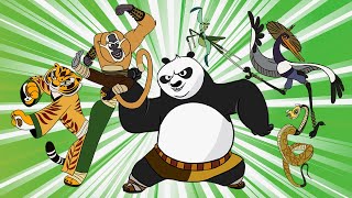 Kung Fu Panda | Furious Five Figh With Tailung - Legendary Battle - Who will win???