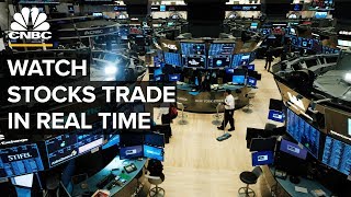 Watch stocks trade in real time amid market volatility - 3/24/2020