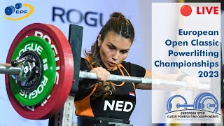 🔴 Women 47 & 52 kg - European Open Classic Powerlifting Championships 2023