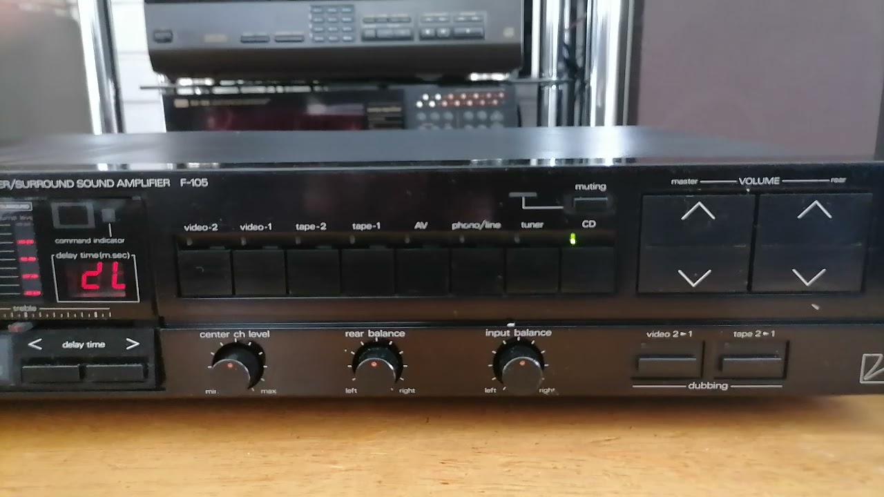 ALPINE/LUXMAN F-105 - YouTube