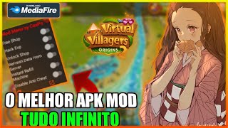 NOVO! APK MOD VIRTUAL VILLAGERS ORIGINS 2 COM TUDO INFINITO E REPRODUÇÃO RÁPIDA! ATUALIZADO 2022 screenshot 5
