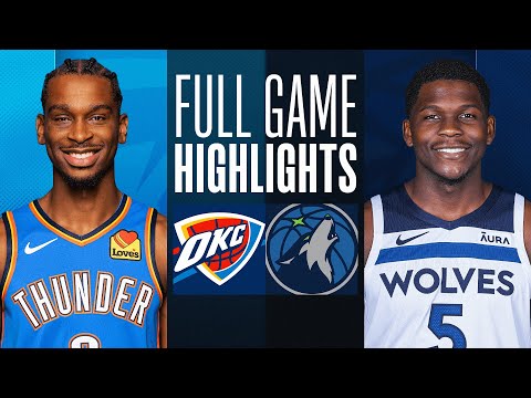 Game Recap: Thunder 102, Timberwolves 97