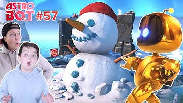 Astro Bot is Trapped Between Lava and Ice | Gameplay with Ima and Jessy