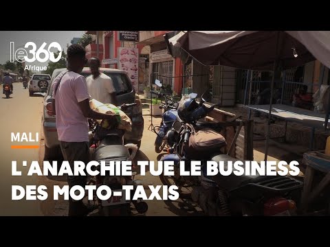 Mali: motos-taxis, de la success story au calvaire