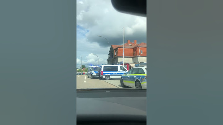 Polizei Kontrolle in deautschland