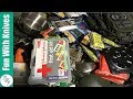 Fun W/O Knives: The Contents Of A 16 Year Old's Bug Out Bag, Preparedness Kits, EDC Gear, Fun Vid