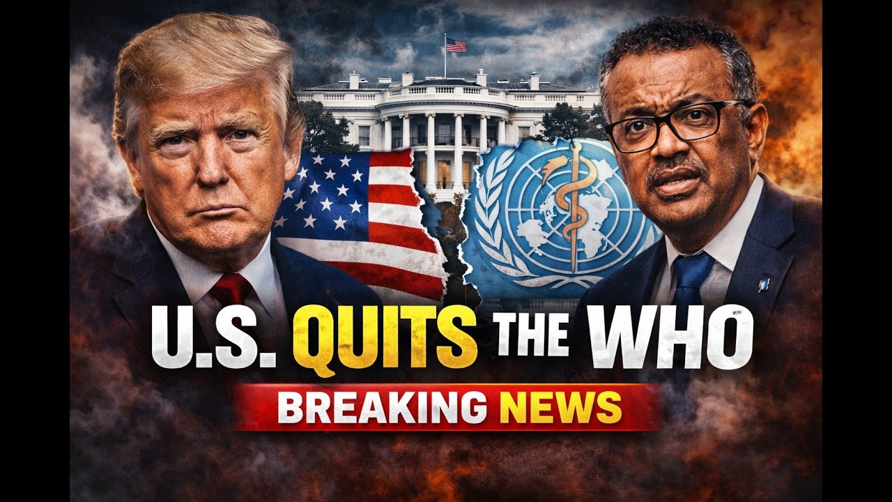 Why the U.S. Pulled Out of the WHO: The Global Fallout Explained - YouTube