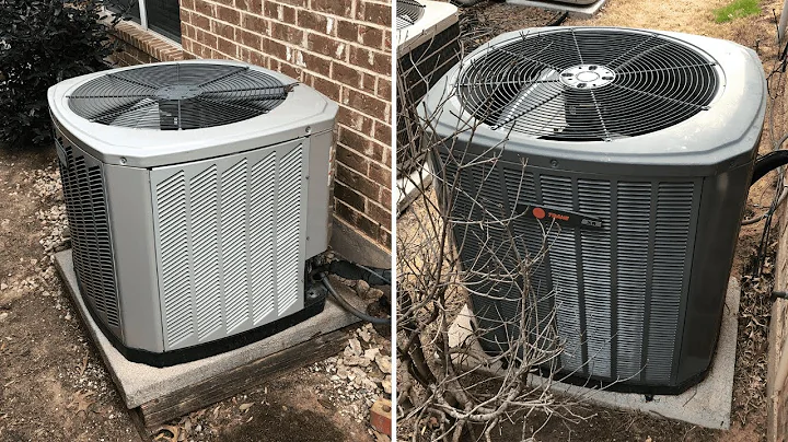 2012 American Standard & 2015 Trane XR14 Central Air Conditioners - Startup/Shutdown