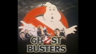 Advert break during Ghostbusters movie UK network premiere on ITV. Christmas  1987
