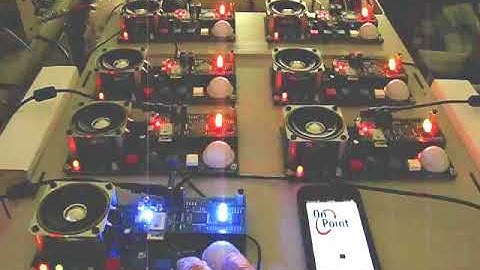 Wireless Bluetooth Mesh Demo : Avionics Passenger Service Unit