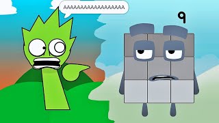 Sprunki Meets Numberblocks Remix-2 - Animation Meme