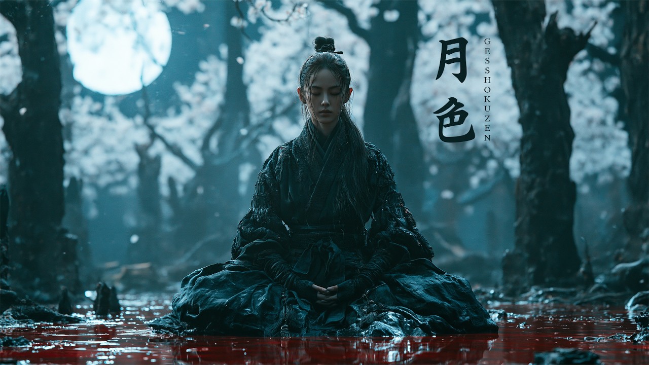 GESSHOKUZEN（月色禅）— Japanese Zen Music Beneath the Crimson Moon