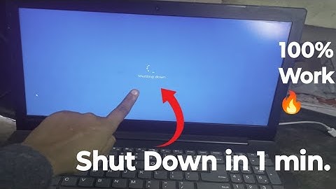 Laptop Ko Shutdown Kaise Kare| Easiest Method 2026
