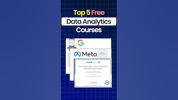 🔥 Free Data Analyst Certificates (Data Analytics/ Business Analyst) | Data Analytics Certifications