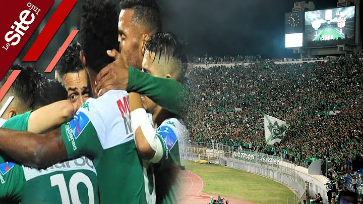 شاهد انفجار جماهير الرجاء فرحا بهدف الانتصار على حسنية أكادير
