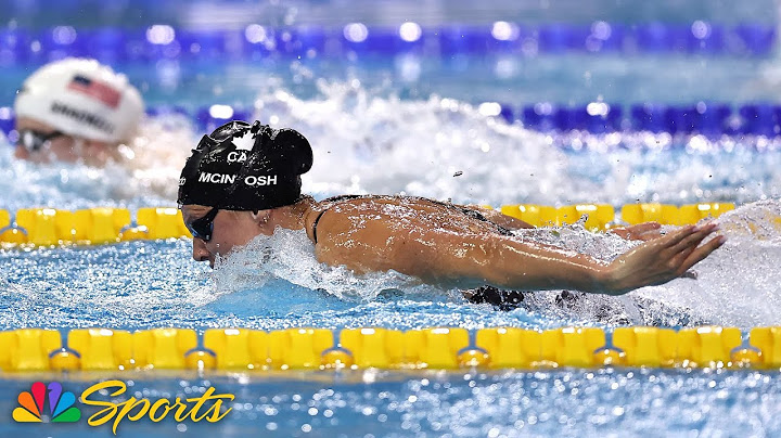 Summer McIntosh SMASHES 200m butterfly world record at short course Worlds | NBC Sports