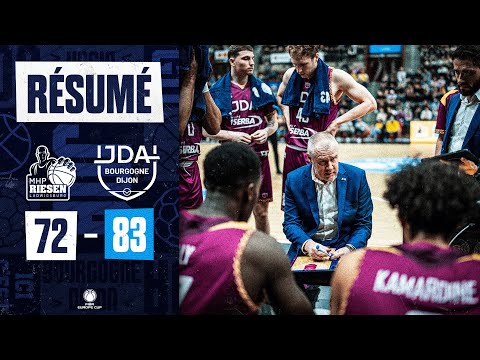 MHP RIESEN LUDWIGSBURG 72 - 83 JDA DIJON - 1/4 DE FINALE RETOUR - FIBA Europe Cup 24/25