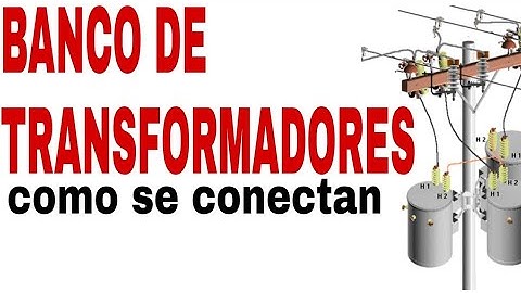 💯BANCO de TRANSFORMADORES monofásicos en CONEXIÓN TRIFÁSICA