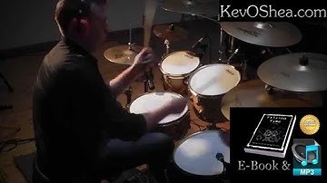 ★ Linear Triplet Drum Fill (flipped vid) ★ Drum Lesson