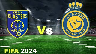 KERALA BLASTERS Vs AL NASSR FINAL MATCH ( QUALIFIER) IN EFC CUP 2024 | FIFA MOBILE 2024