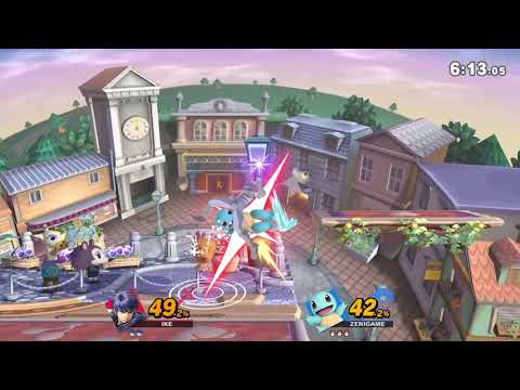 流れるような撃墜【スマブラSP】