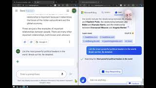Putin, Jinping, Bard and Bing
