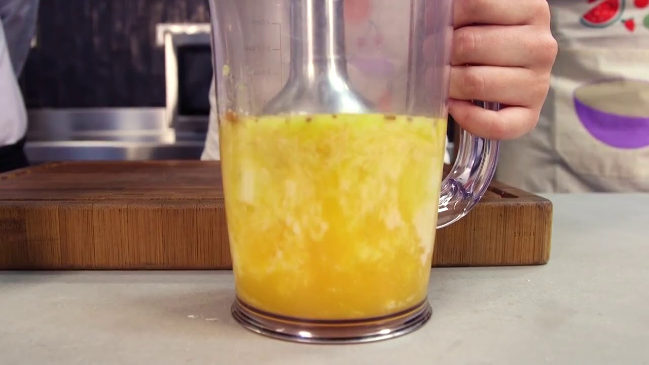 Batut de plàtan i taronja