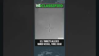 US Strike In Caribbean Kills Three In Suspected Narco-Trafficking Vessel Attack | #shorts