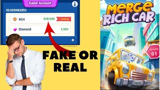 Merge Rich Car Fake Or Real  ||Crypto Pratik||