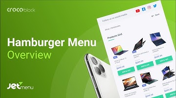 Elementor Hamburger Menu | JetMenu Plugin