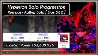 [GMS Hyperion] Ren Easy Kaling Solo (Day 562 Solo Progression)