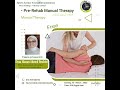العلاج اليدوي المساعد / Auxiliary manual therapy
