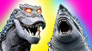 DINO Monster Truck VS. SHARK Helicopter! Face Off! #86 (+BEST OF!!) (2023)