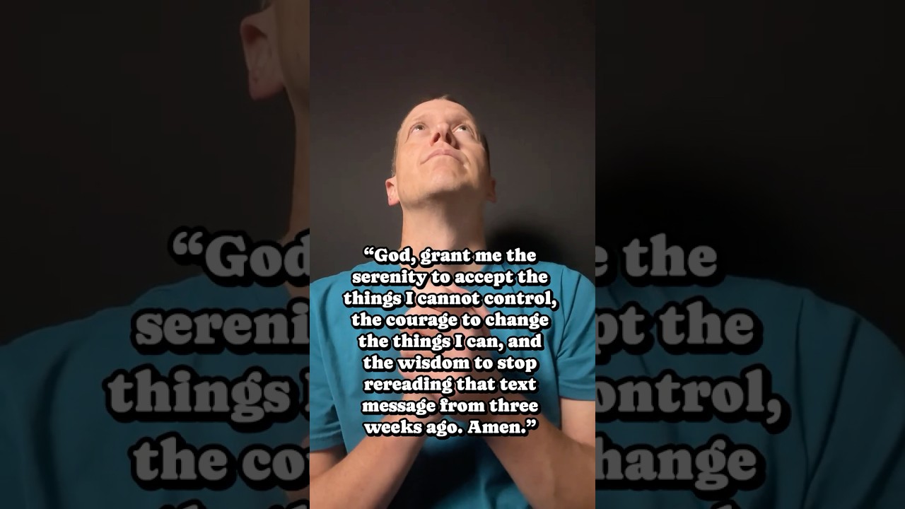 Serenity Prayer for Anxiety