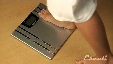 Escali USHM180S Digital Bath Scale - Product Overview