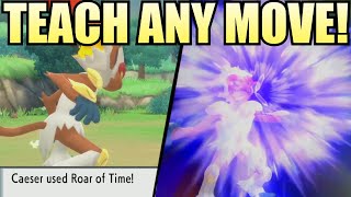 How to teach ANY move to ANY Pokemon in Brilliant Diamond Shining Pearl