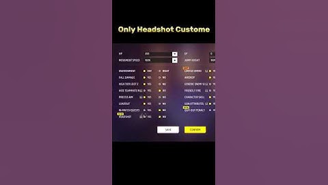 only headshot custom kaise banaye #shorts #freefire #freefireshorts