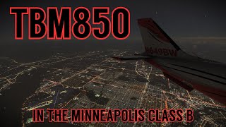 MSFS | TBM over Minneapolis en route to Duluth