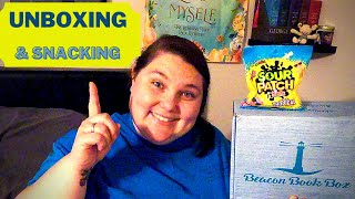 SNACKIN' AND UNBOXING : BEACON BOOK BOX : AUGUST 2020 : ADVENTURE AWAITS