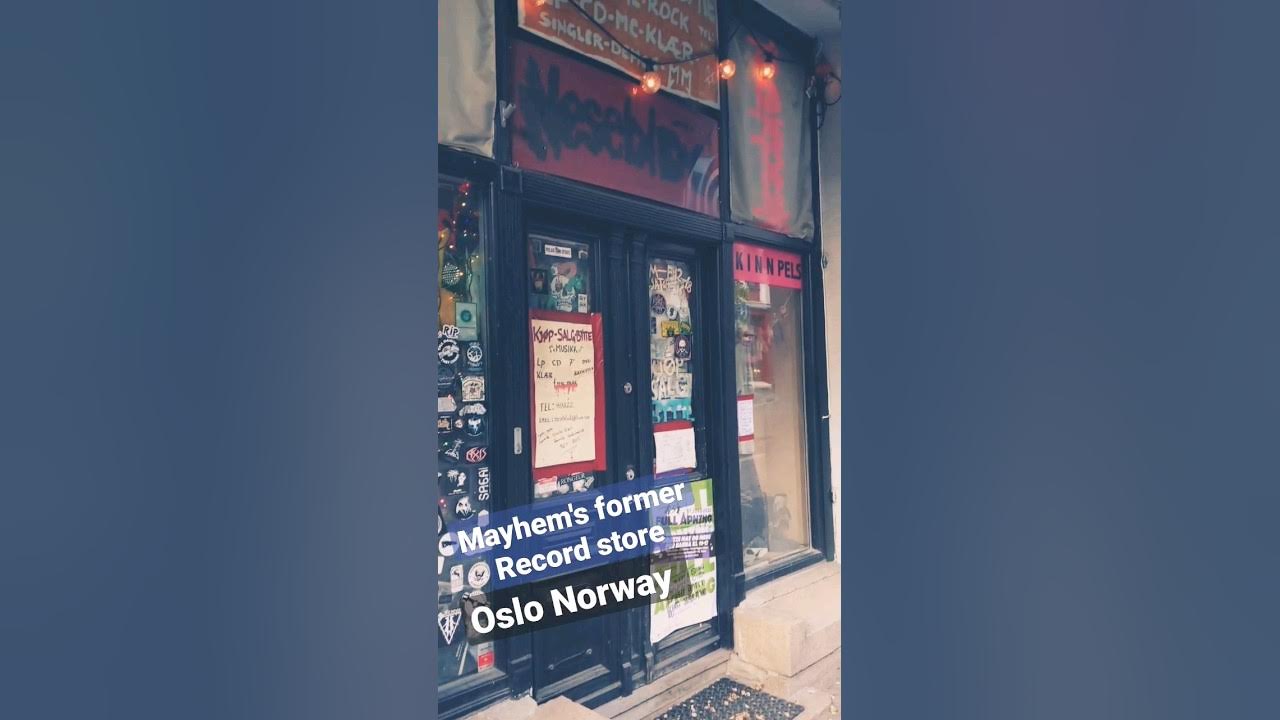 Mayhem's old Record store, Black Metal Mecca Mayhem's old Record store, Black Metal Mecca