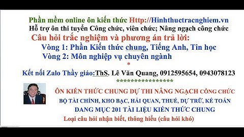 Bài giảng quản lý nhà nước về kế toán năm 2024