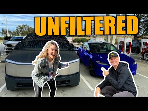Unfiltered Take After Driving Cybertruck & New Model 3 w/ What’s Inside?