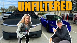 Unfiltered Take After Driving Cybertruck & New Model 3 w/ What’s Inside?