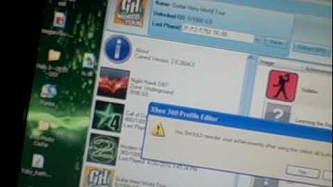 How to mod your gamerscore with a usb drive or flash drive/download links in description