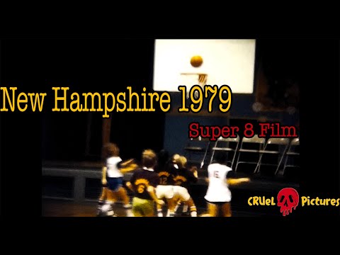 1979 New Hampshire Elementary School Basketball Game Super 8 Film